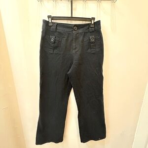 Y2K Black Low Rise Pants